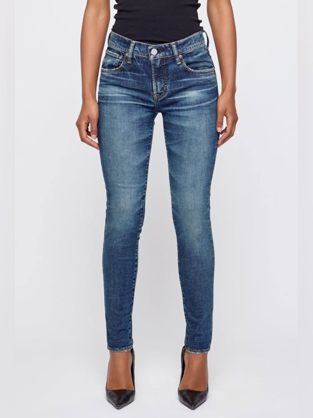 AG stilt skinny jeans with raw hem size 25 excellent condition​